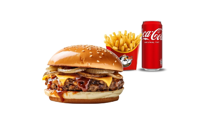 Smash BBQ Burger Menü (ET)